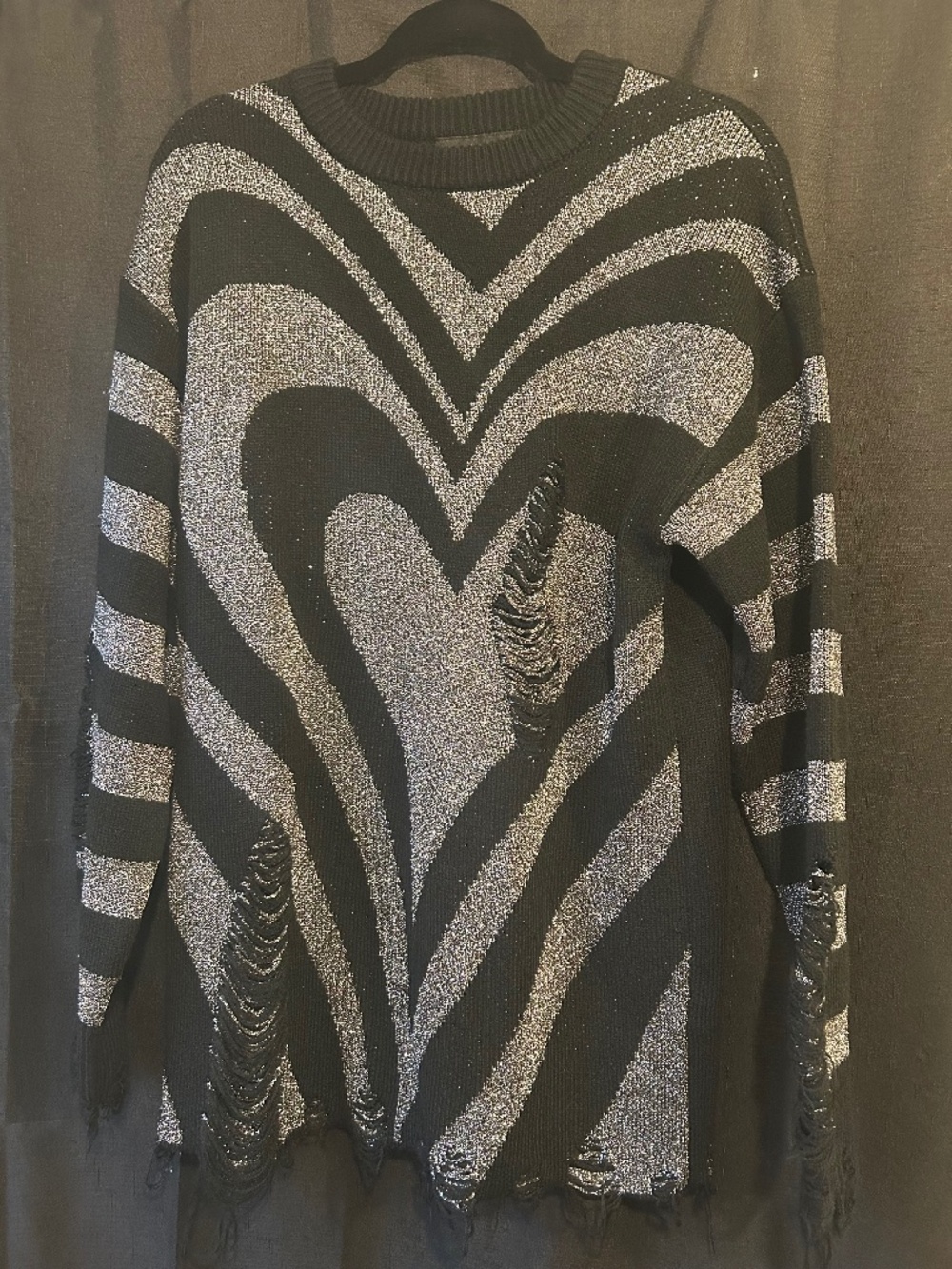 Killstar heart sweater